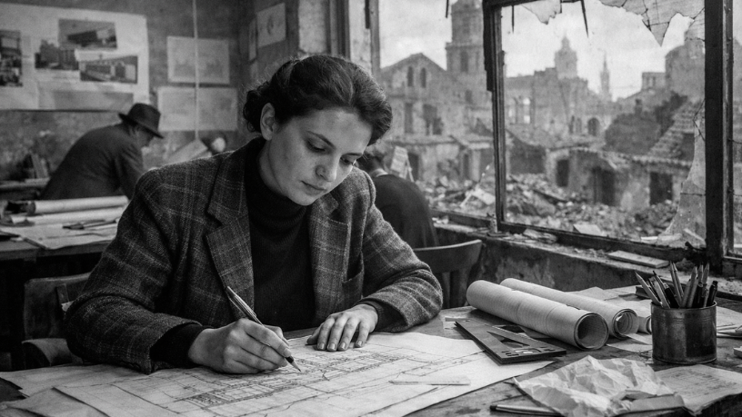 Lina Bo Bardi e Milão: Como a formação em uma cidade em crise moldou uma arquitetura transformadora