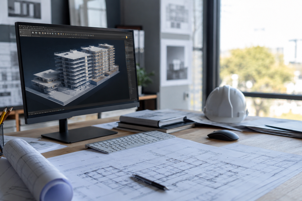 BIM e inteligência artificial aceleram a transformação digital na arquitetura e na construção civil no Brasil